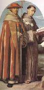 MORETTO da Brescia Bonaventure and Anthony of Padua (mk05) oil painting artist